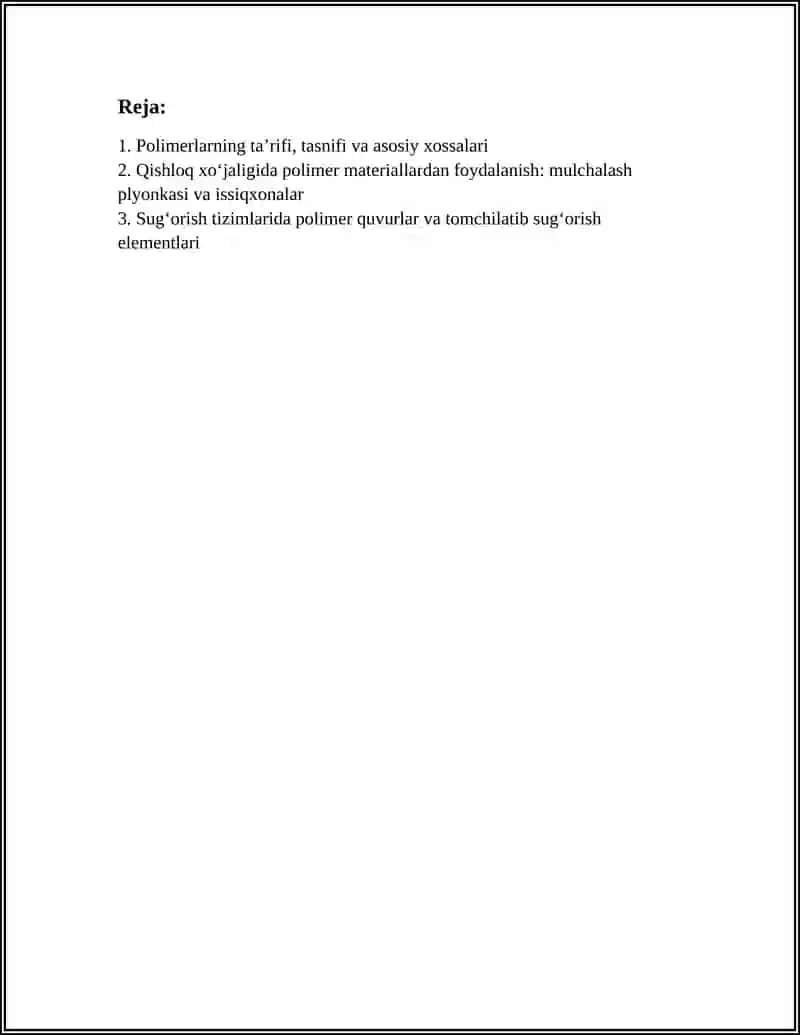POLIMERLAR 3