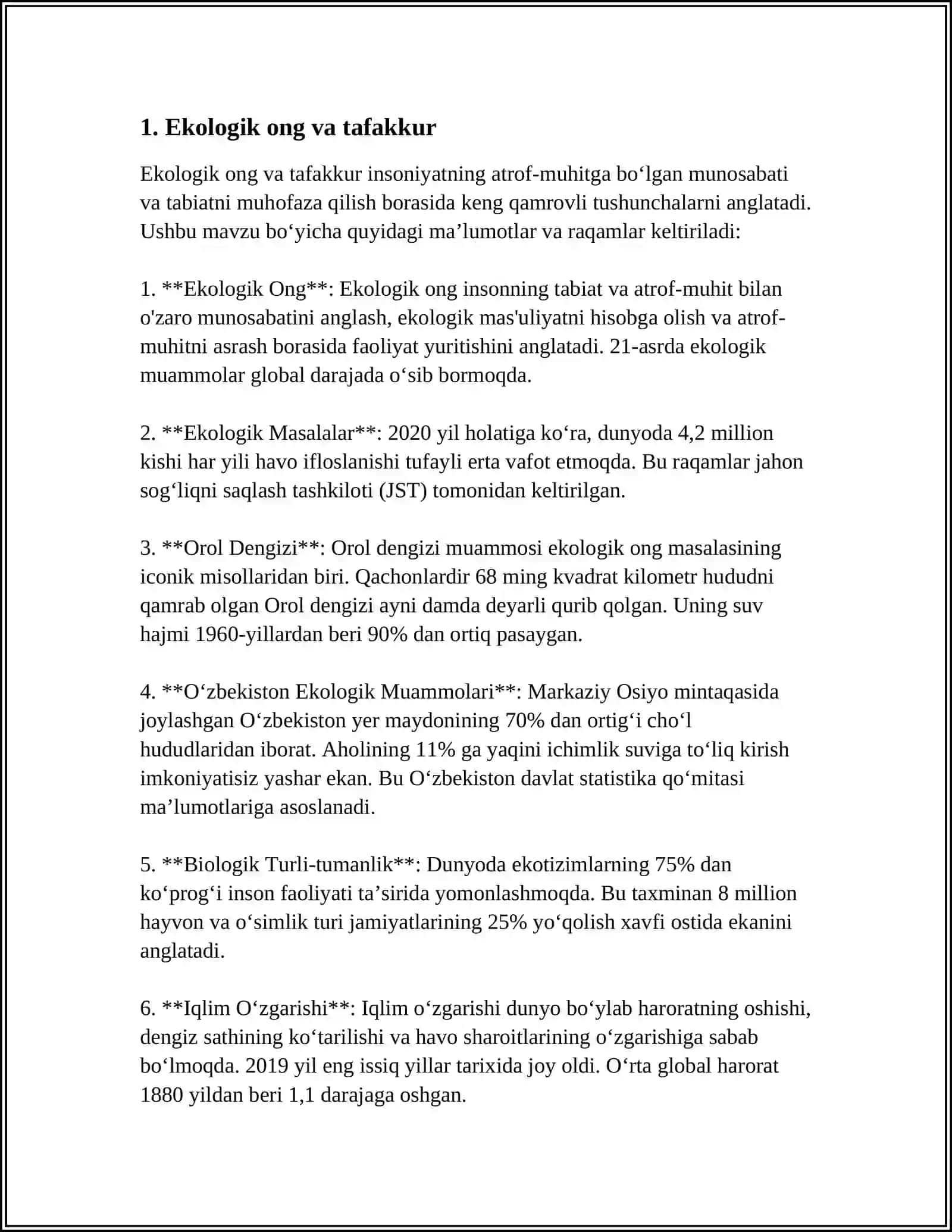 EKOLOGIK VA IQTISODIY TARBIYA 3