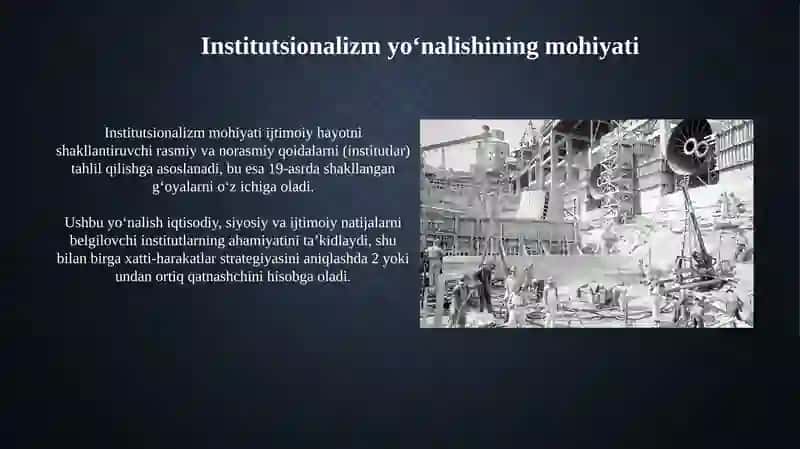 Institutsionalizm 3