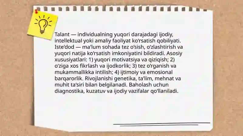 Talant psixologiyasi 3