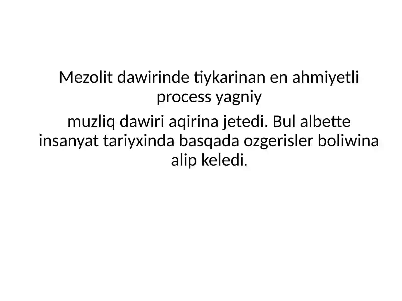 Mezolit dawirlarining ruhiy madaniyati 3
