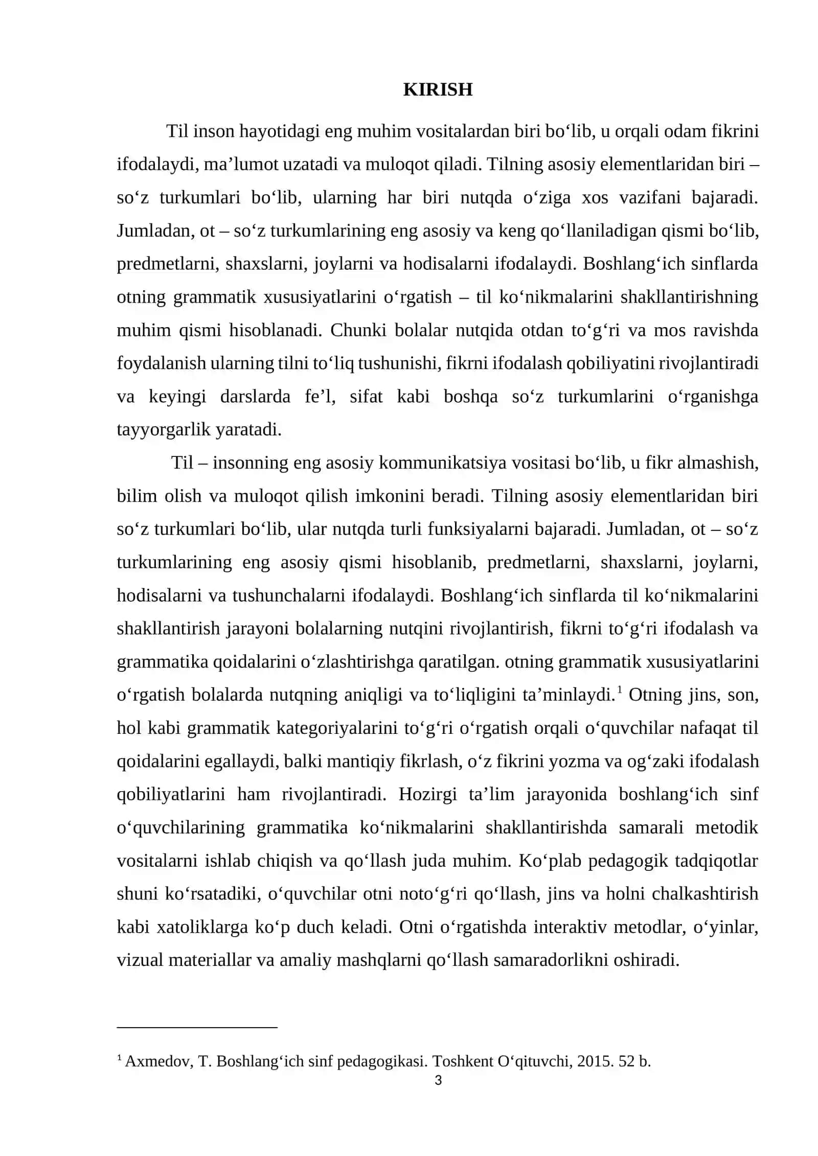Boshlang‘ich sinflarda otning grammatik xususiyatlarini o‘rganish metodikasi 3