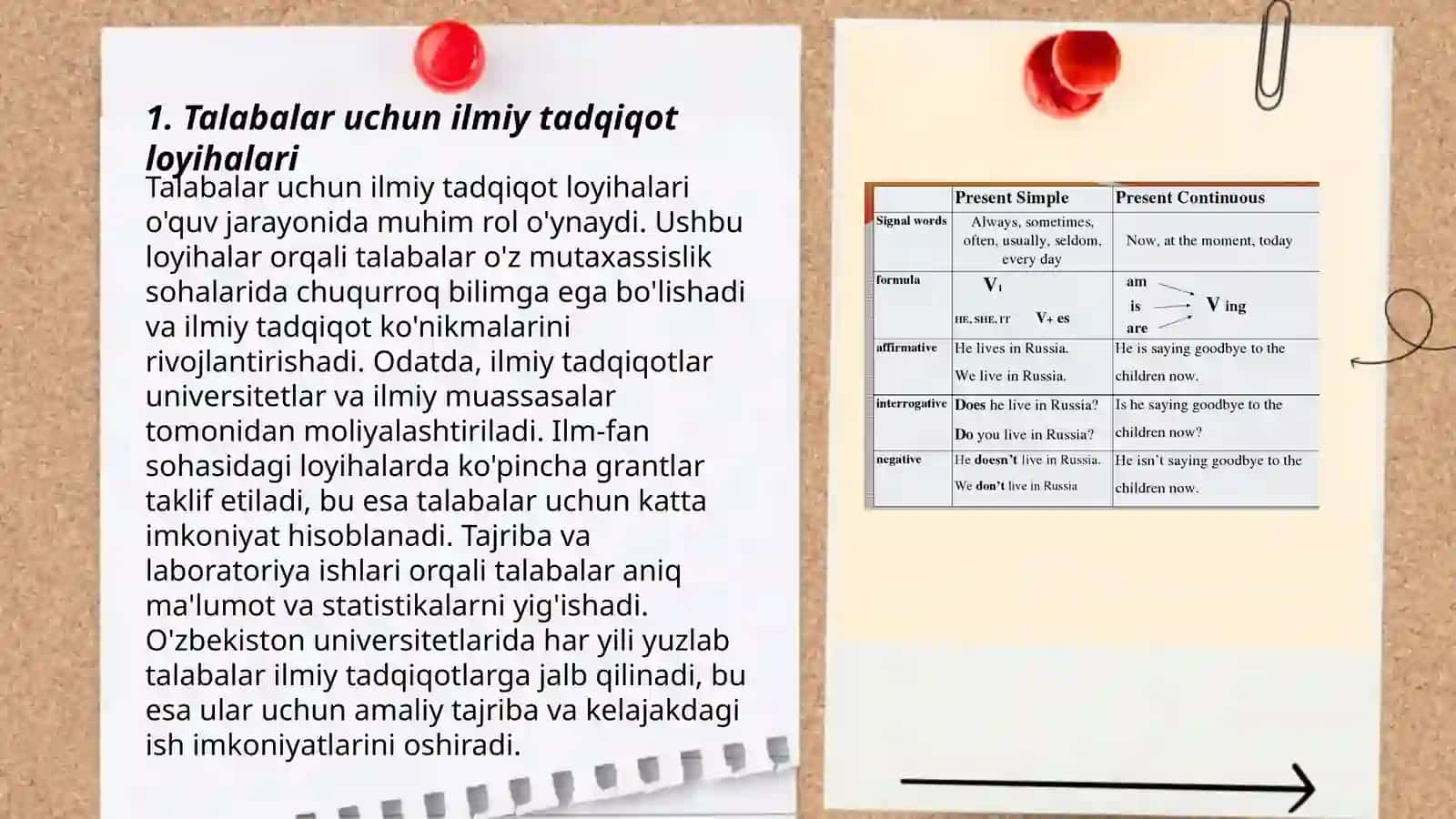 Talabalar uchun ilmiy tadqiqot loyihalari 3