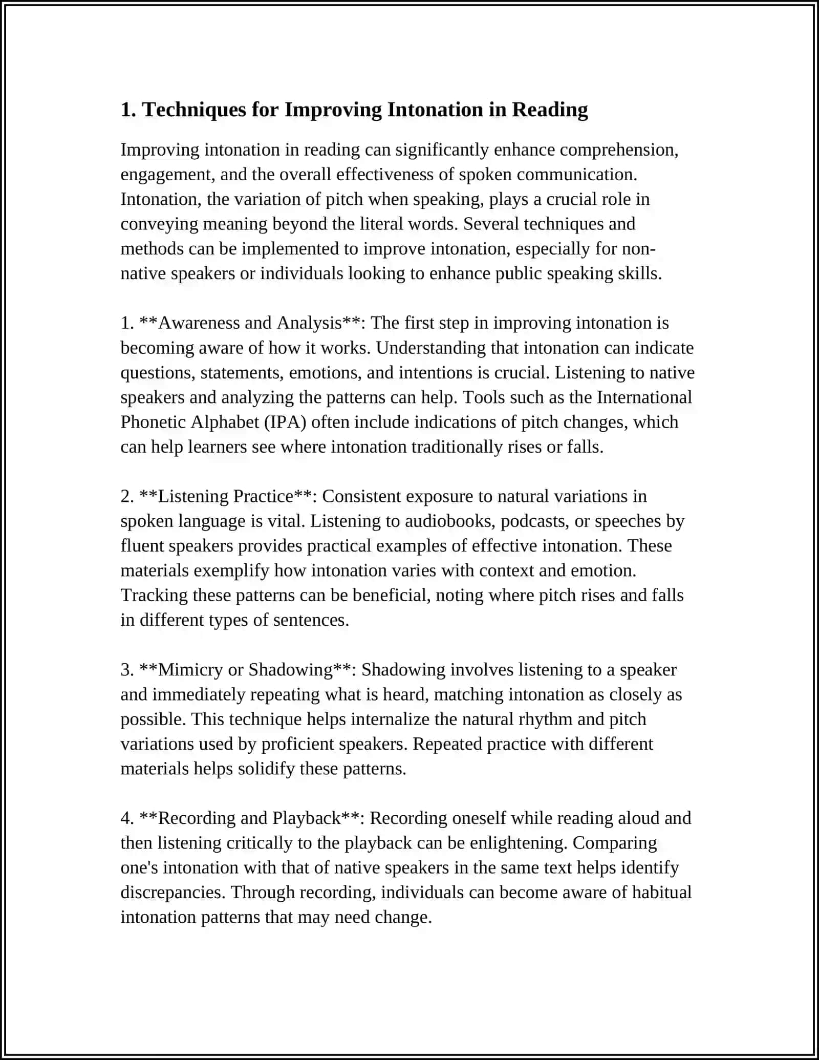 WAYS OF SOLUTION OF PROBLEMS BELONGING TO INTONATION AND READING SPEED SKILLS 3
