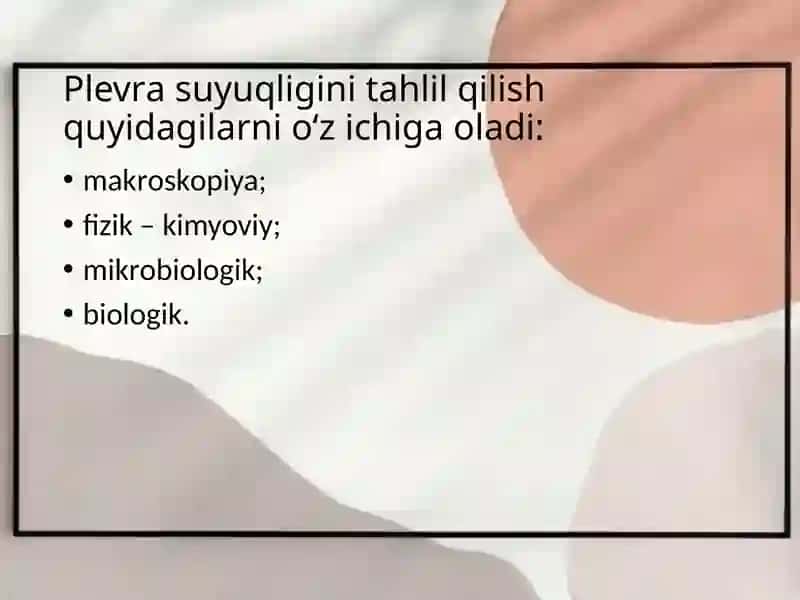 Plevral suyuqlik 3