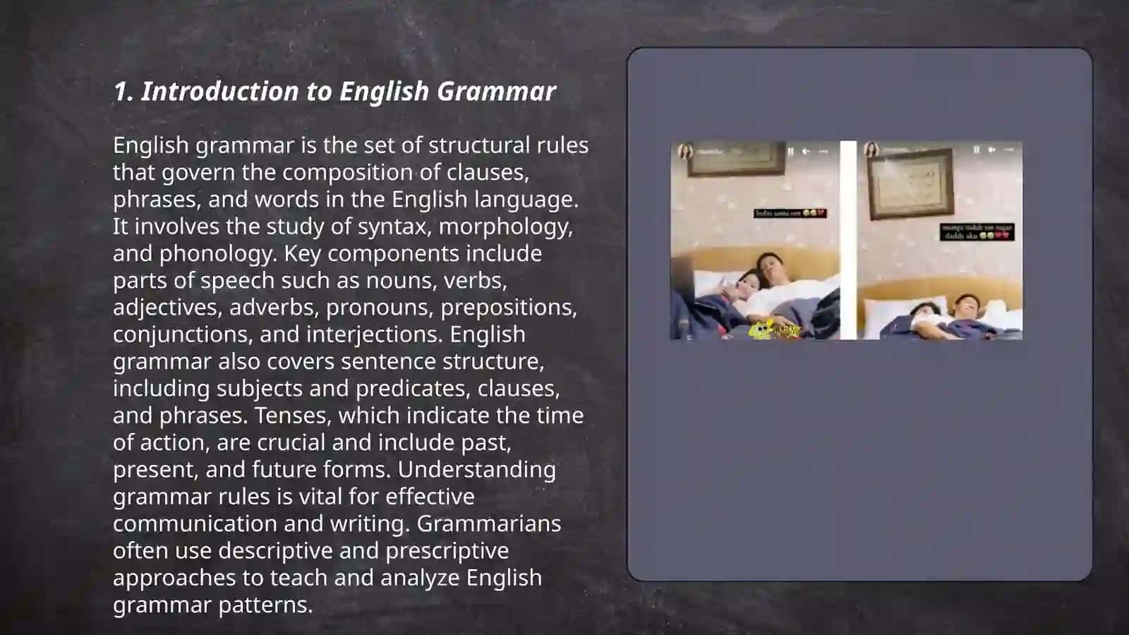 Introduction to English Grammar 3