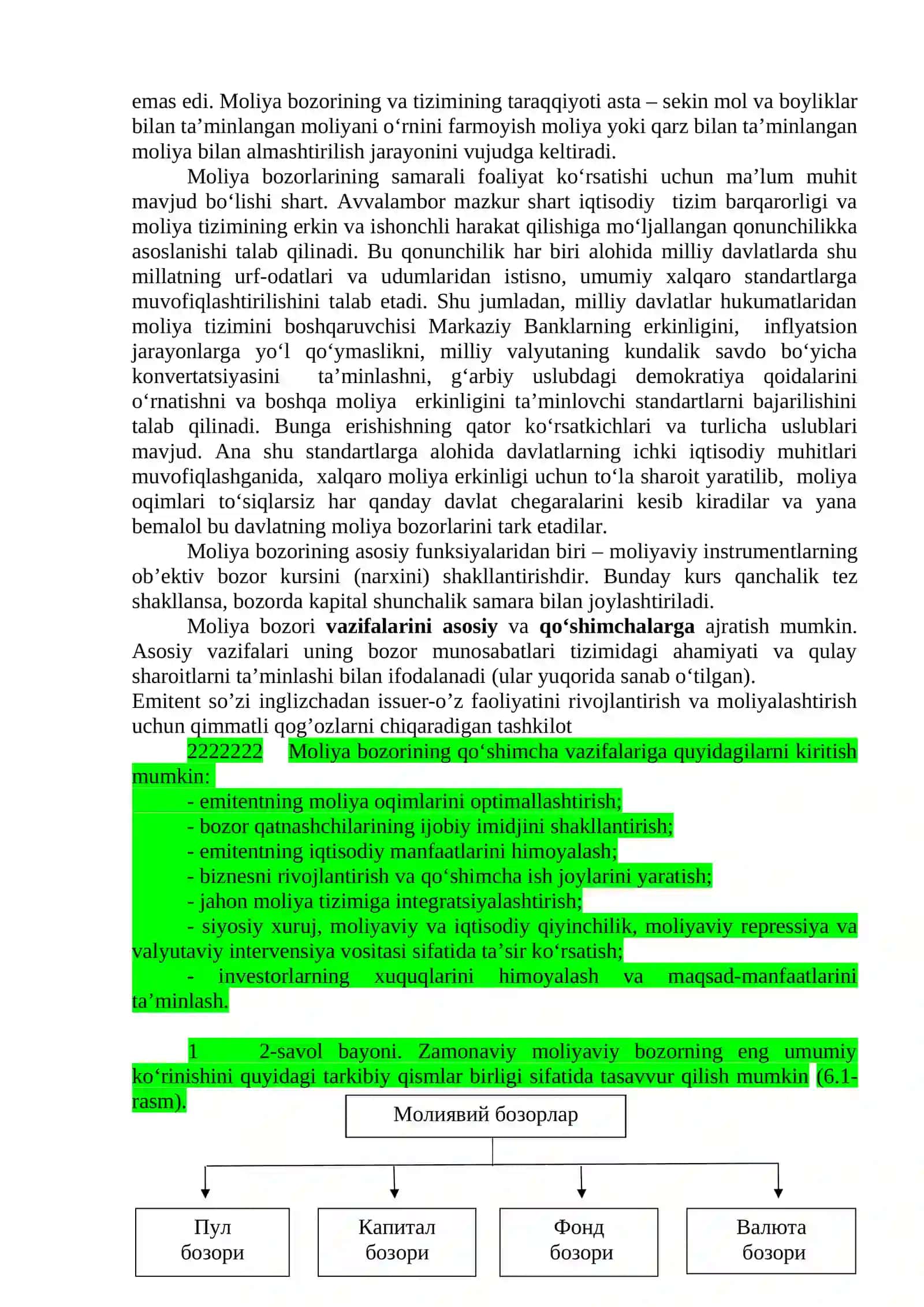Moliyaviy bozorlar 3