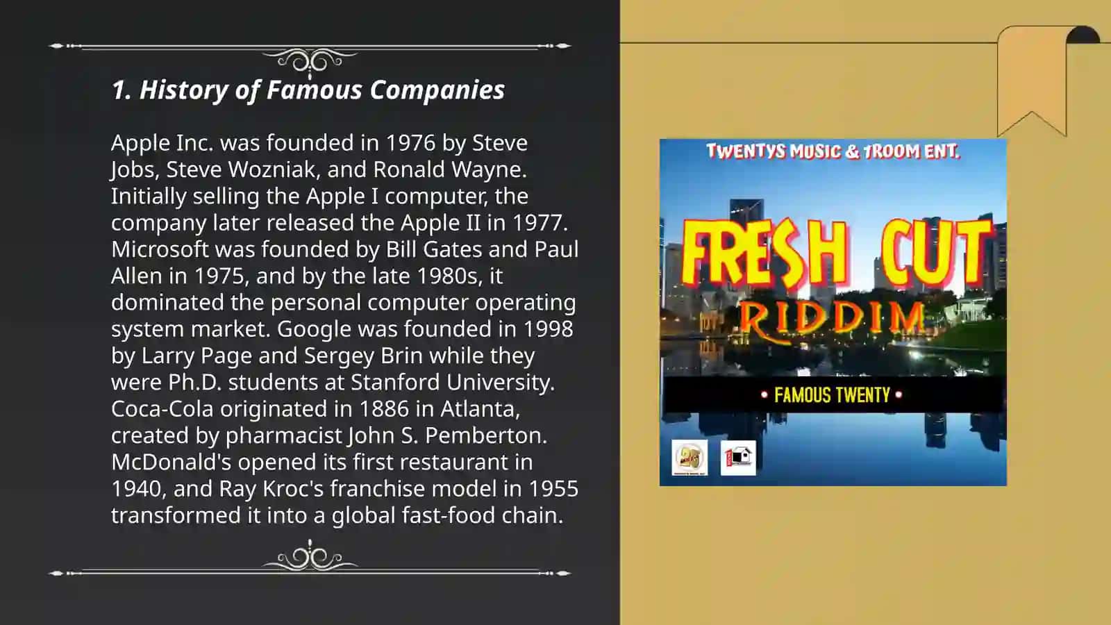 History of Famous Companies 3