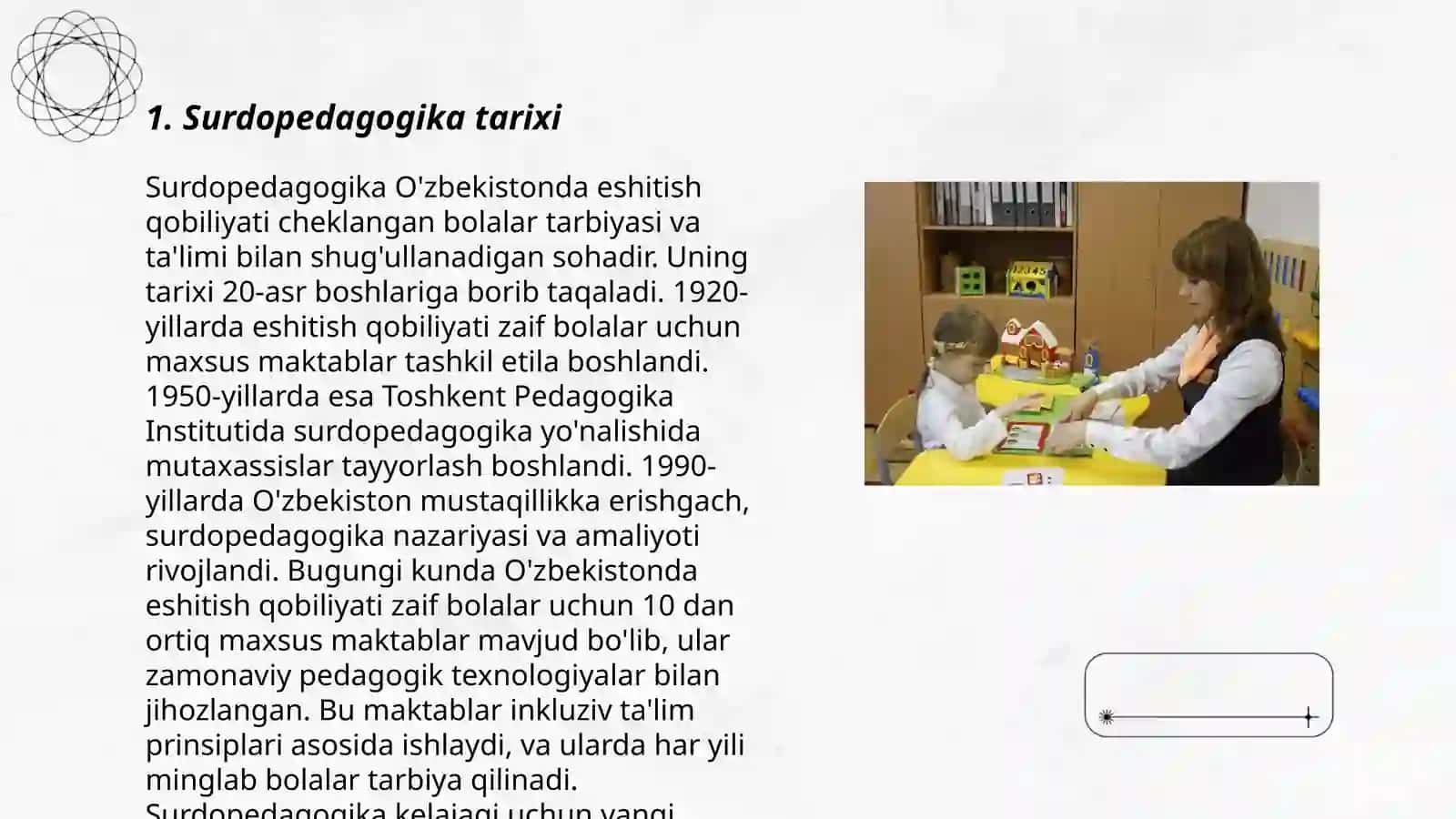 Surdopedagogika va surdopedagogika metodlari 3