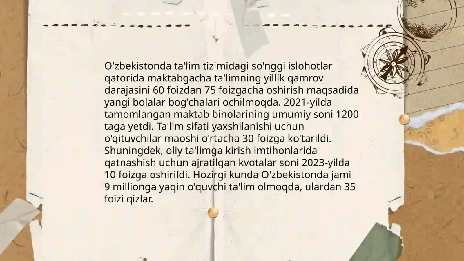 O'zbekiston Respublikasida ijtimoiy sohadagi islohotlar 3