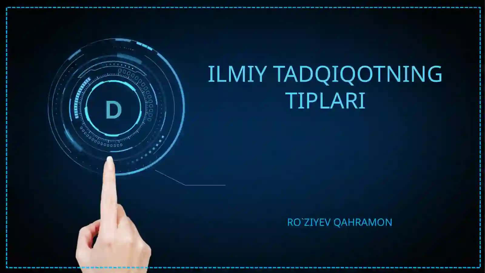 ILMIY TADQIQOTNING TIPLARI 3