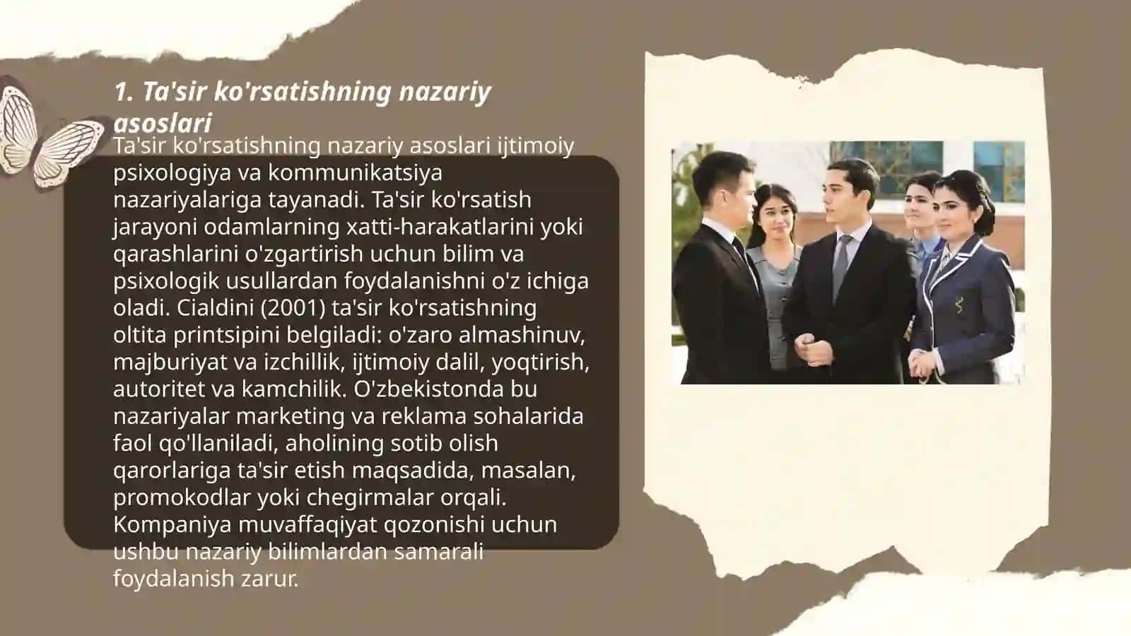 Ta'sir ko'rsatish tushunchasi 3