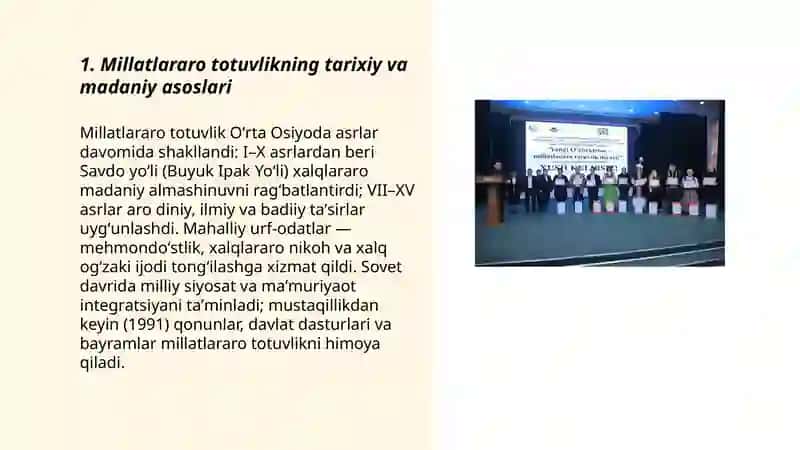 Millatlararo totuvlik-yurt farovonligi garovi 3