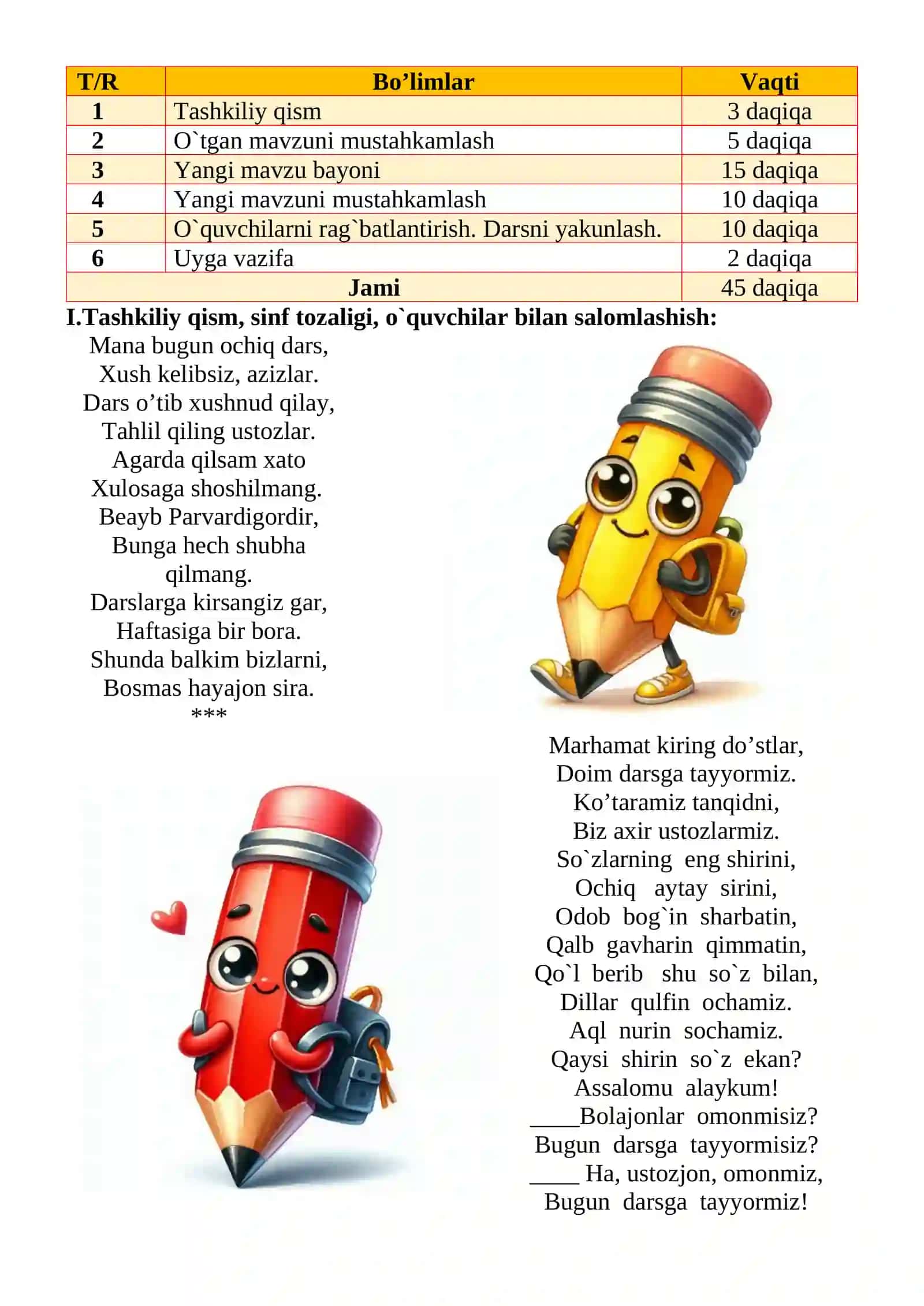 Sonlarning turlari mavzusida 3-sinf Ona tili fanidan dars ishlanmasi 3