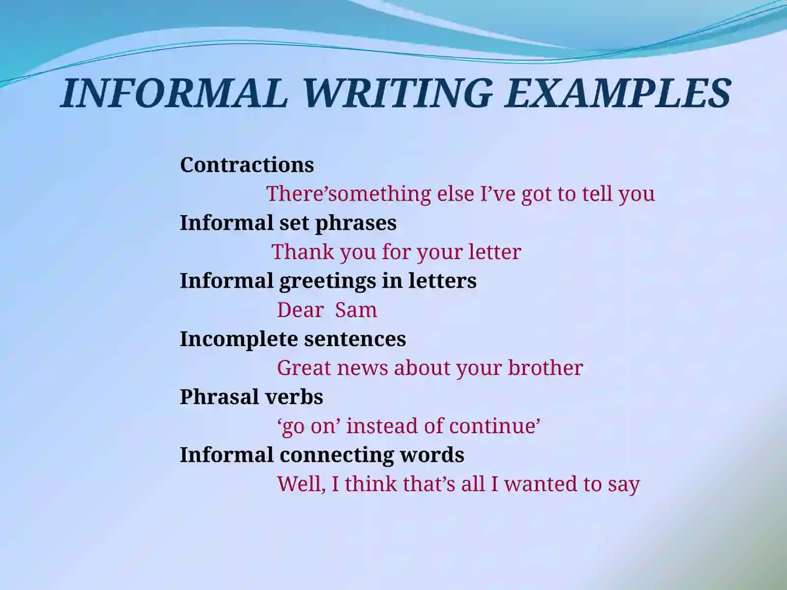 WRITING SKILLS 3