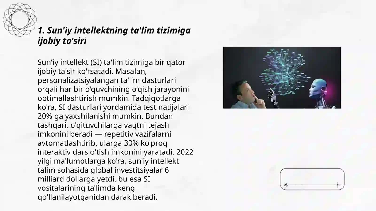 Sun'iy intellektning salbiy va ijobiy taraflari 3