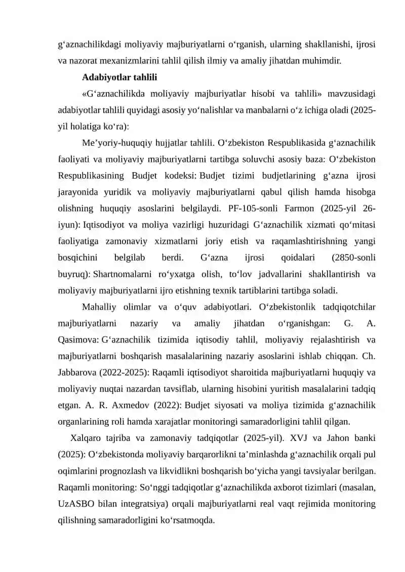 Gʻaznachilikda moliyaviy majburiyatlar 3