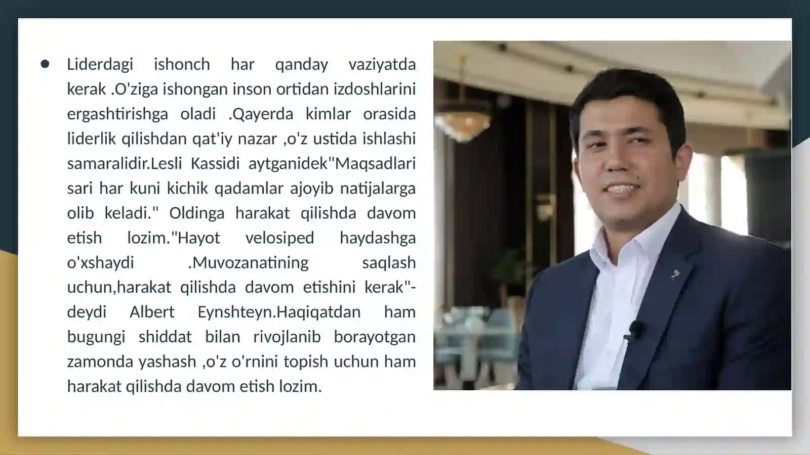 Jamoa ishini tashkil etishda liderning roli 3