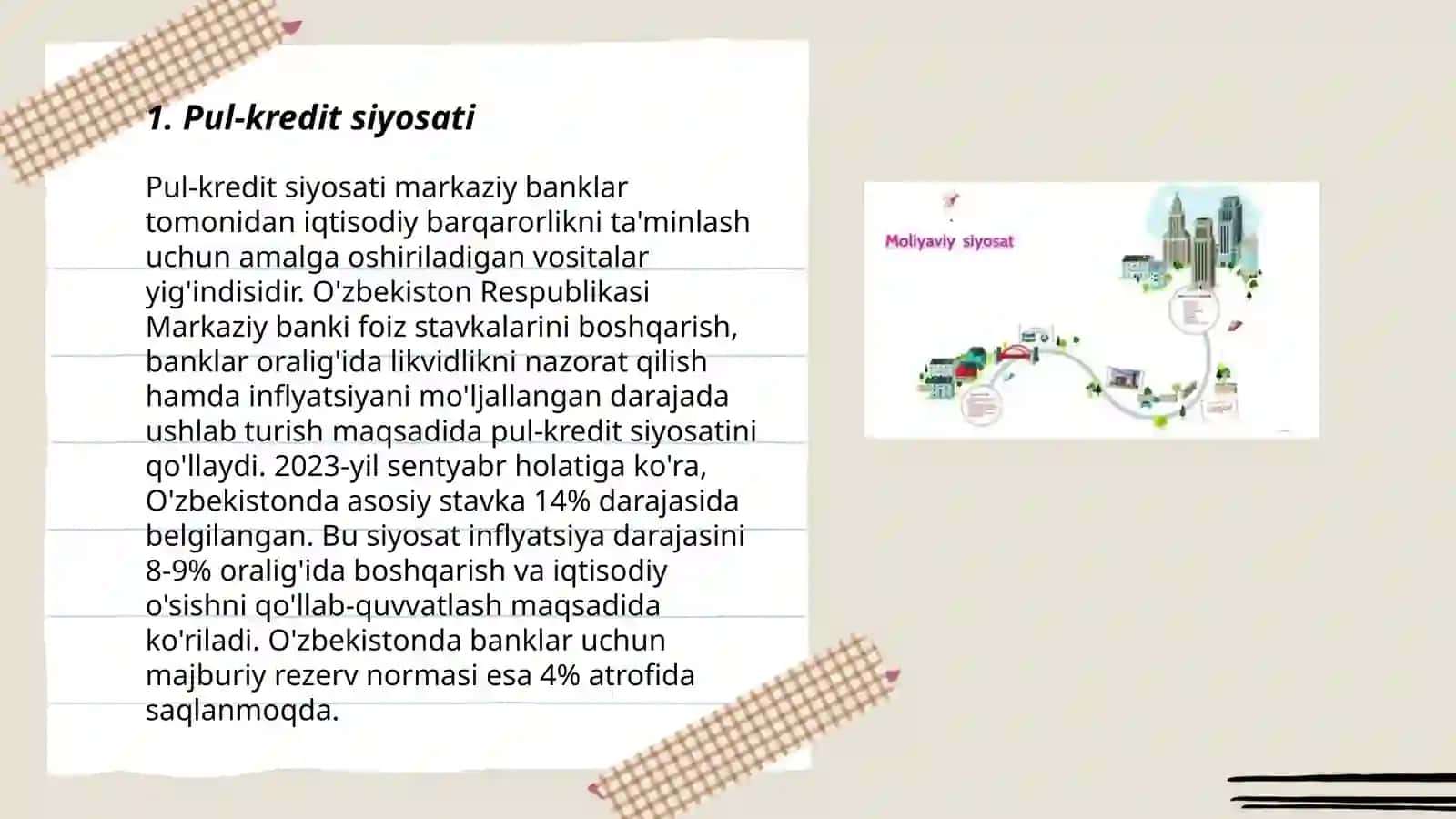 Pul-kredit siyosati 3
