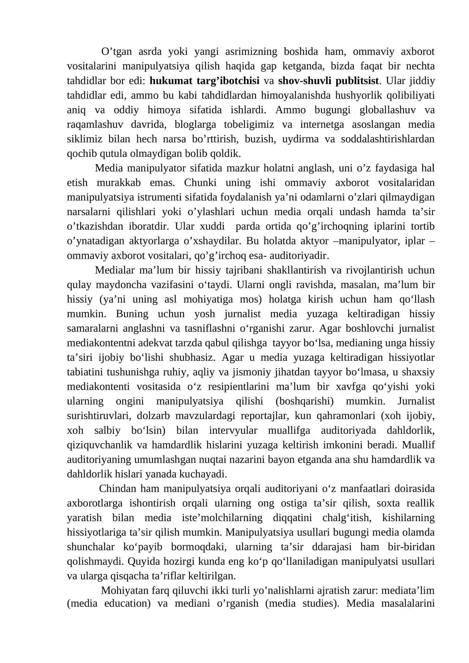 VERTUAL O`YINLARNING YOSHLAR ONGIGA TA`SIRI 3