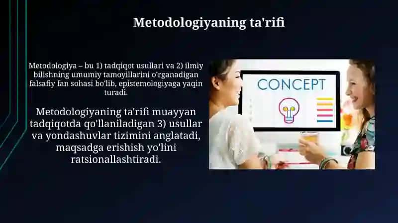 Metodologiya Tushunchasi 3