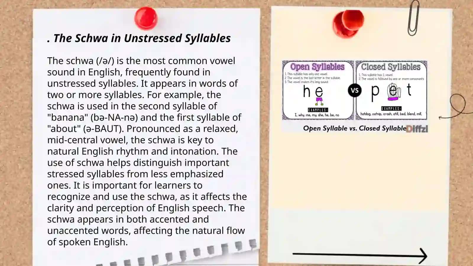 Practice the Schwa sound 3