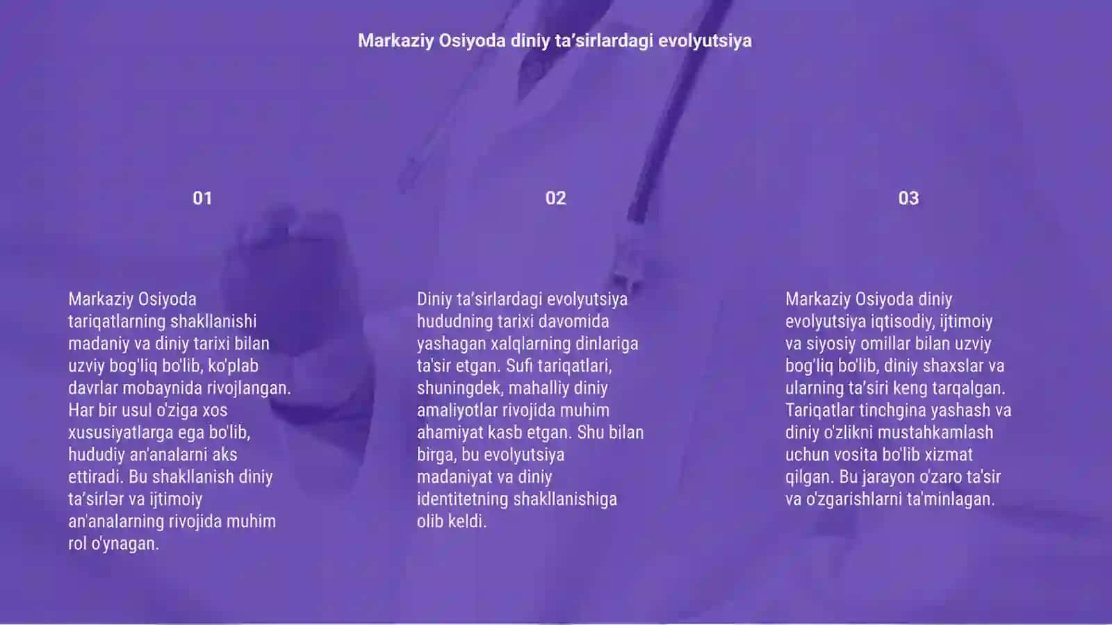 Markaziy Osiyoda tariqatlarning shakllanishi 3