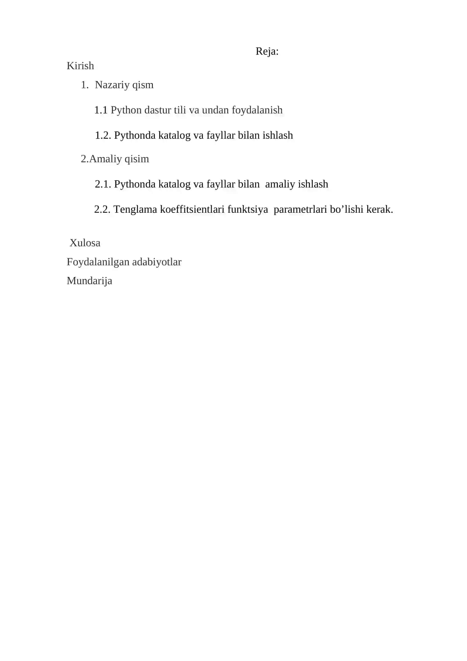 Pythonda katalog va fayllar bilan ishlash 3