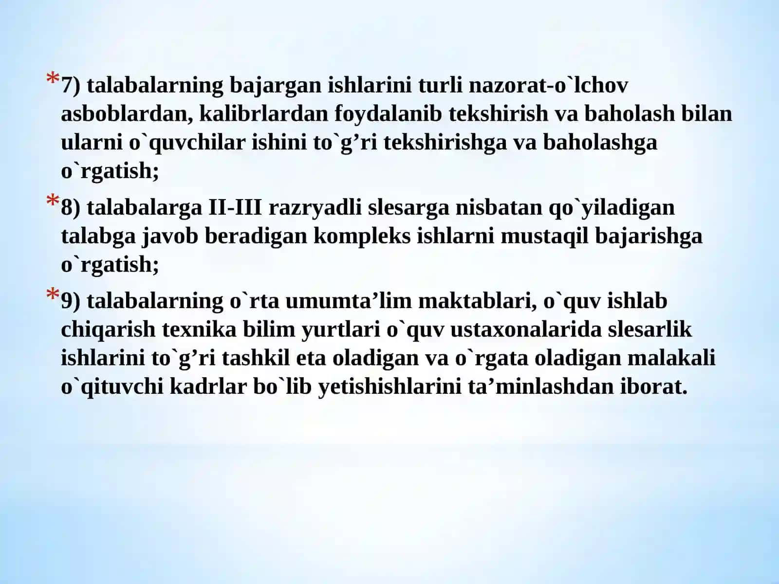 CHILANGARLIK ISHLARI HAQIDA UMUMIY MA’LUMOT 3