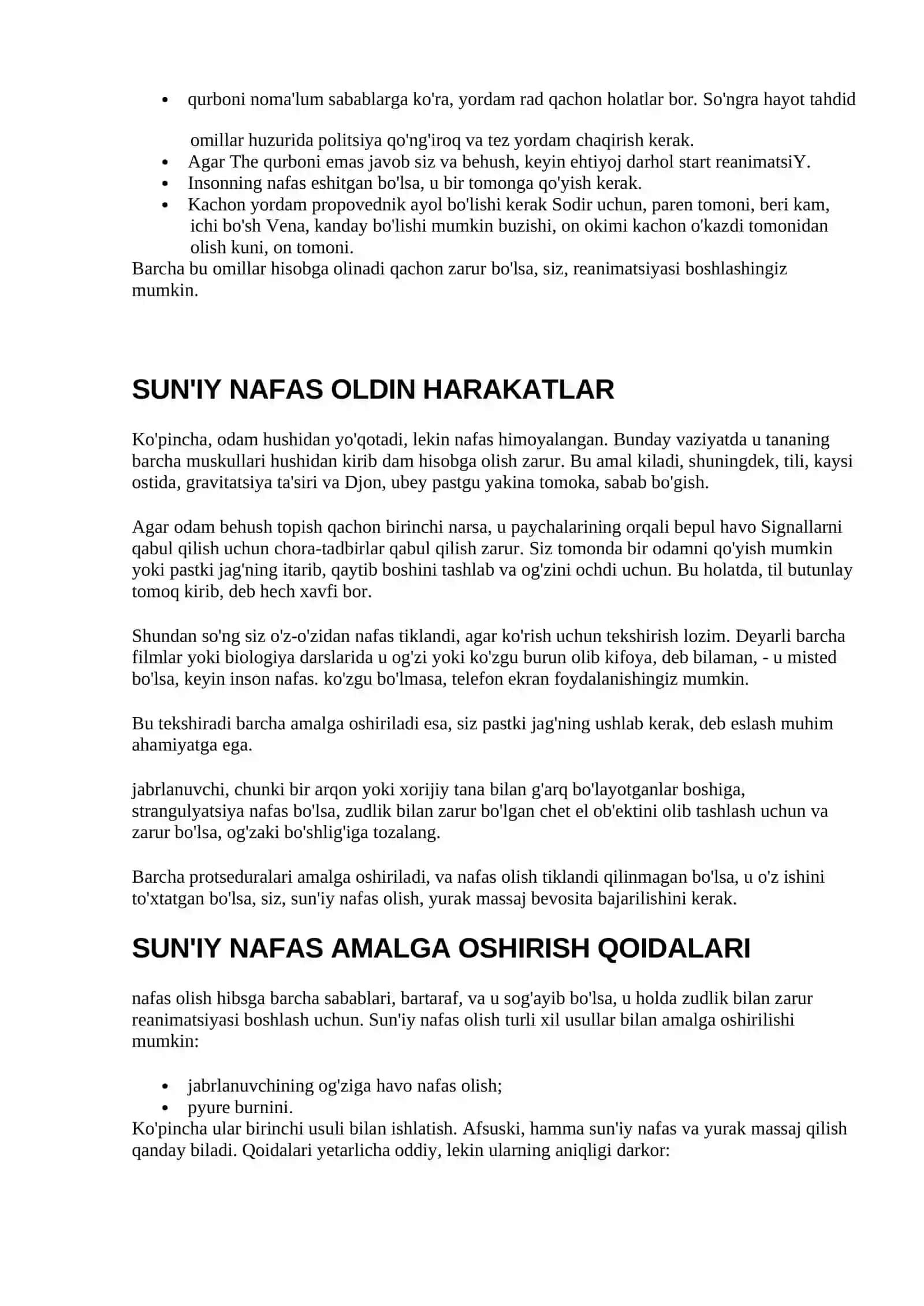 Sun'iy nafas olish va yurakni massaj qilish 3