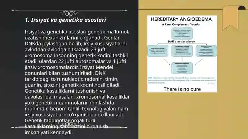 Irsiyat va genetika asoslari 3