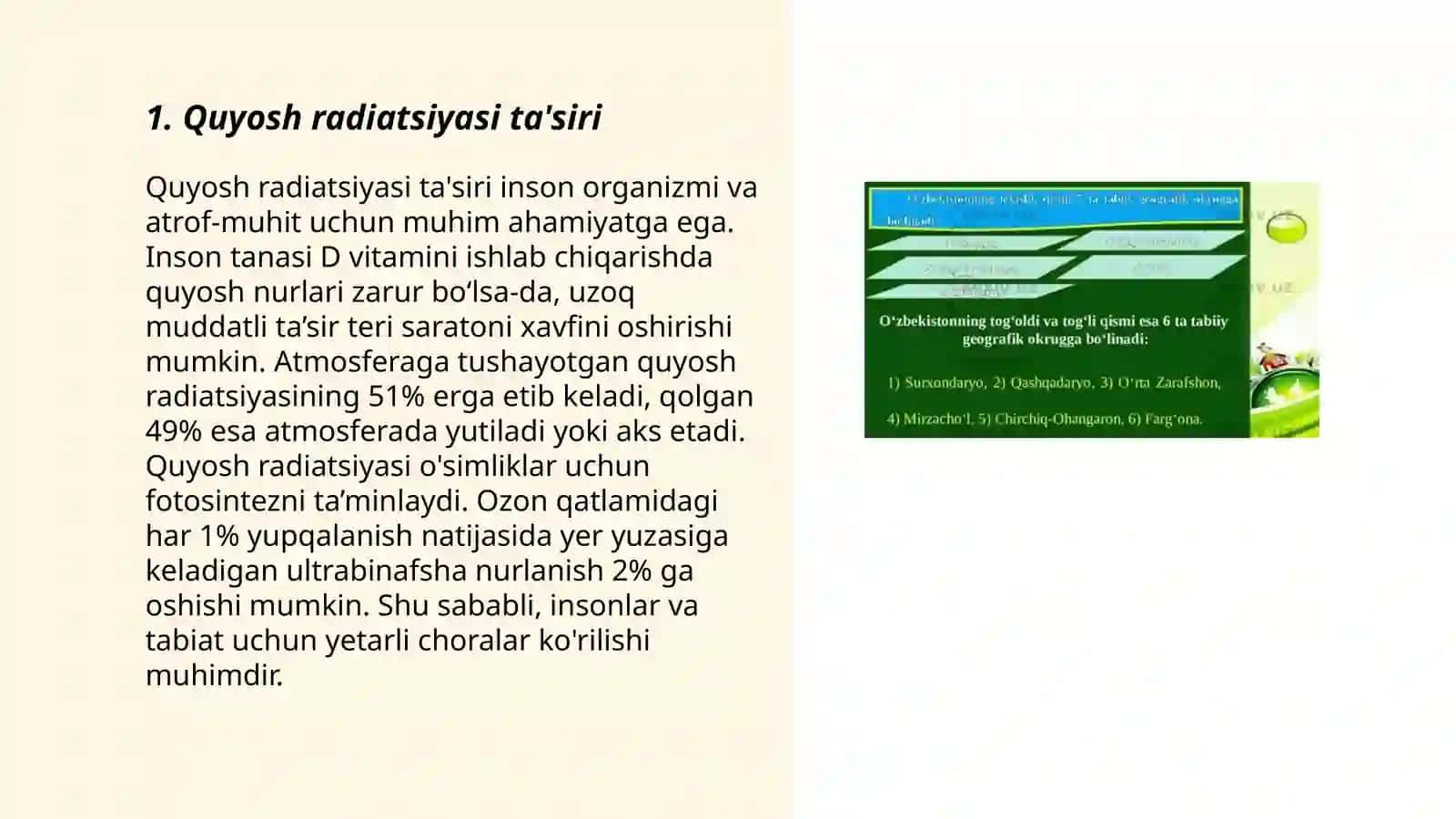 Geografik omillarning iqlimga taʼsiri 3