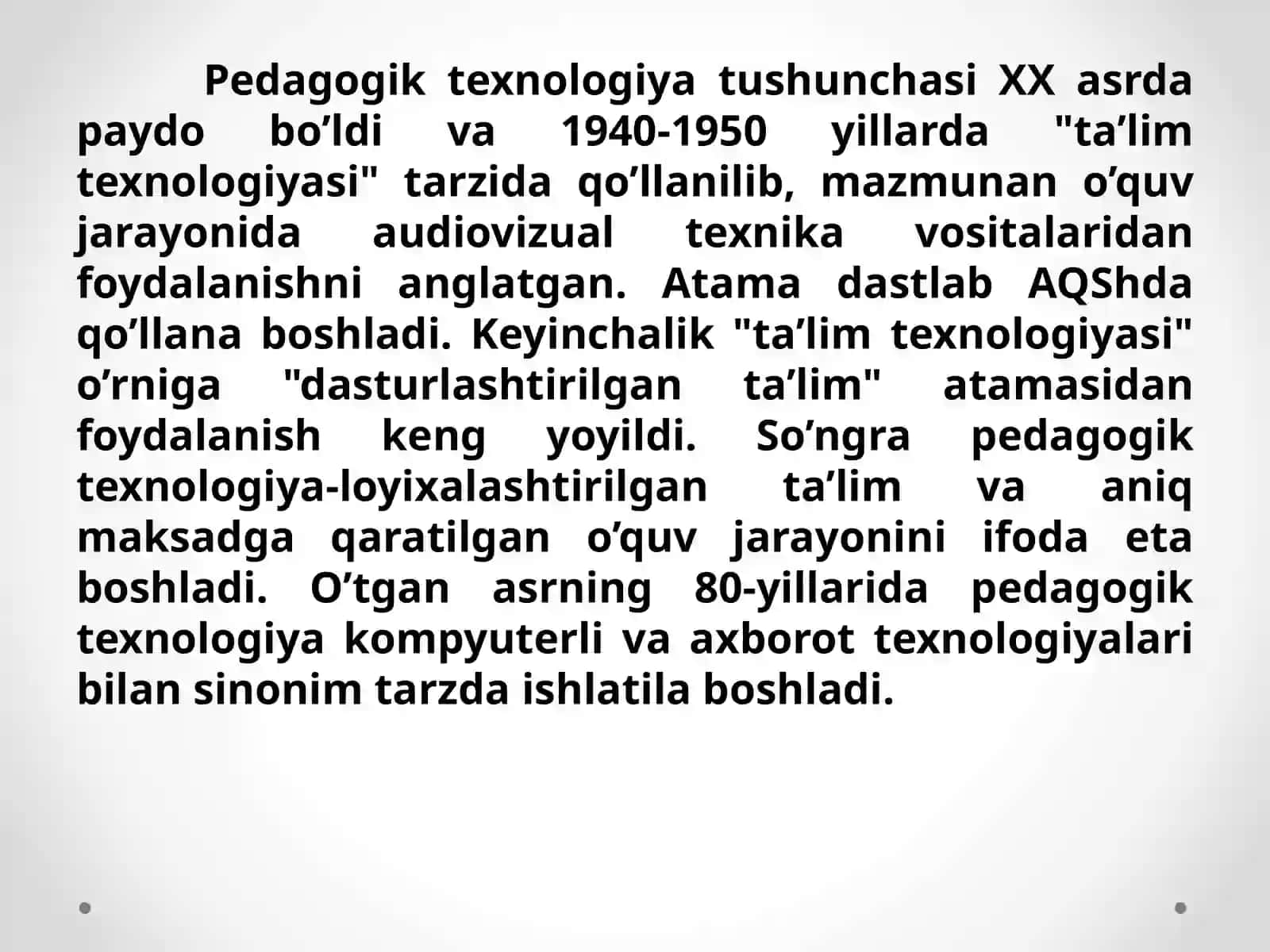 Zamonaviy Pedagogik Texnologiyalar Va Usullar 3