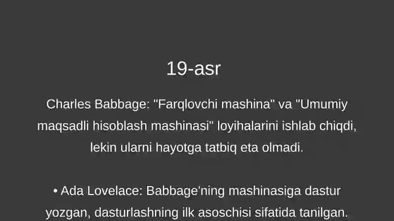 Kompyuter texnologiyalarining rivojlanish tarixi 3