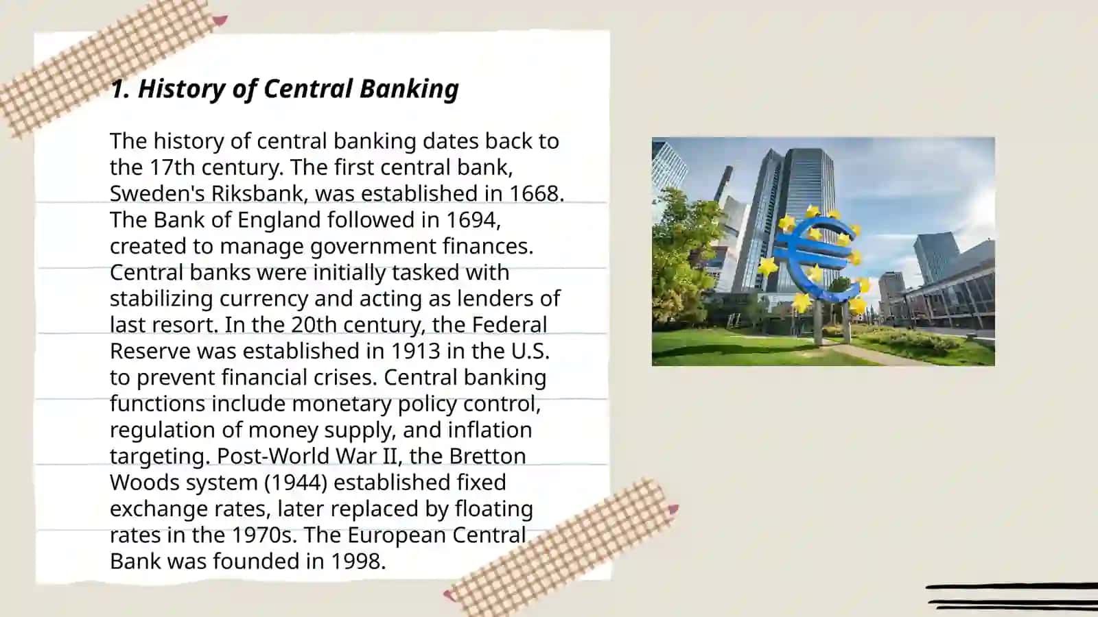 Central banks 3