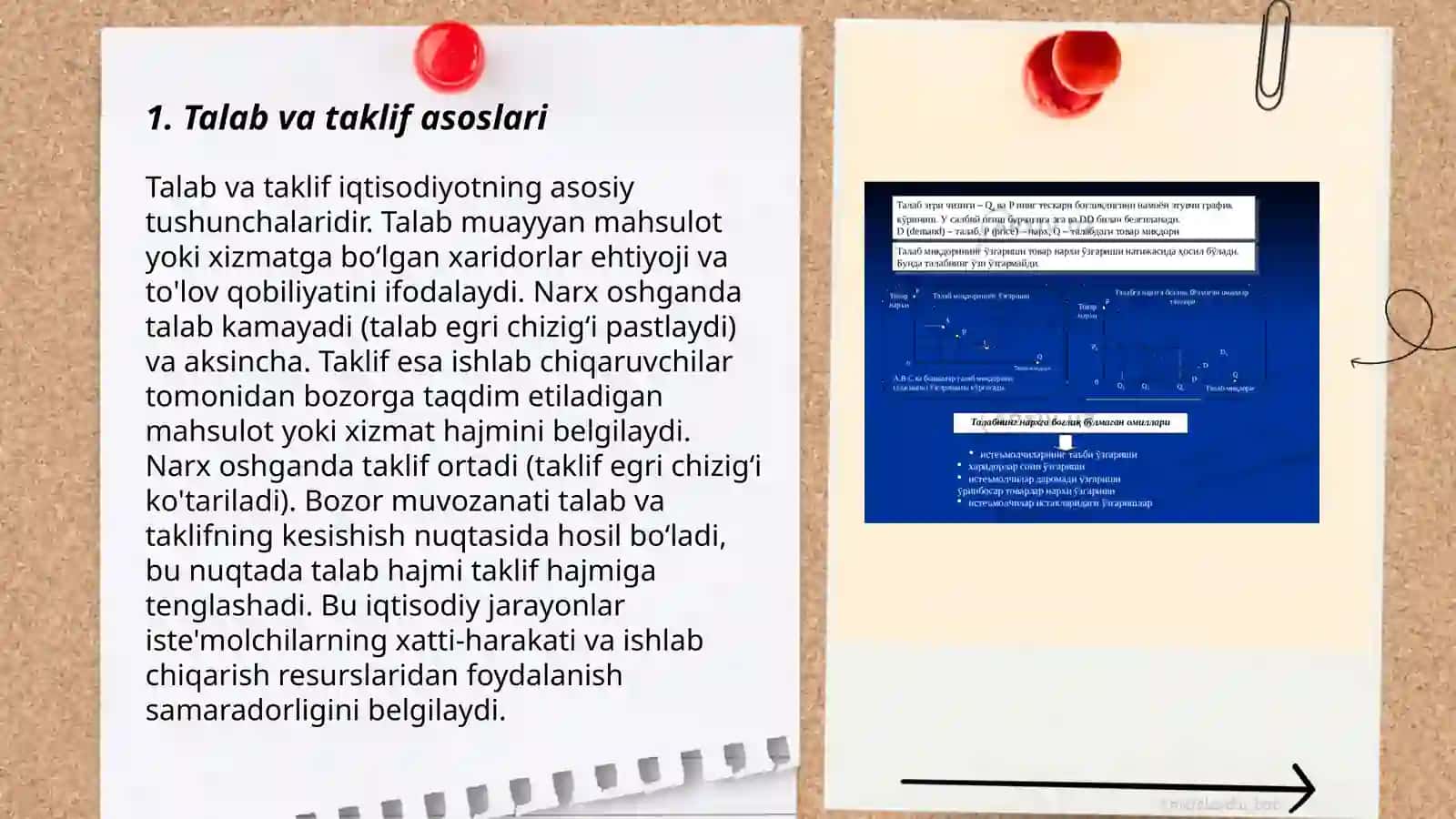 Talab va taklif 3