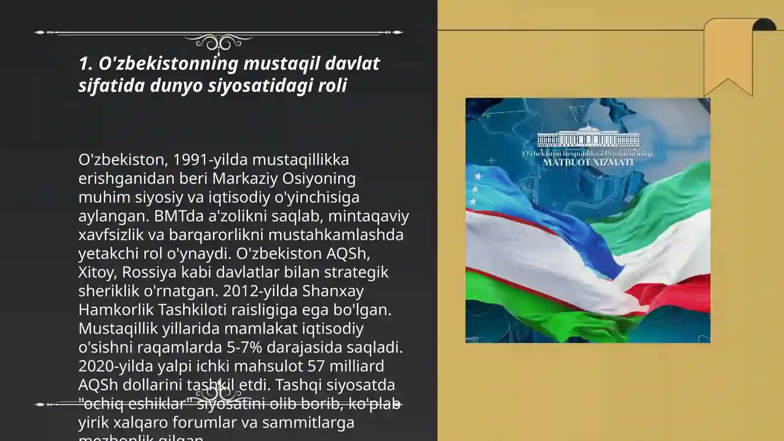 O'zbekiston va jahon hamjamiyati 3