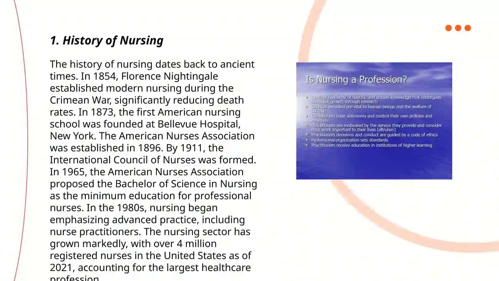 The Nursing Profession 3