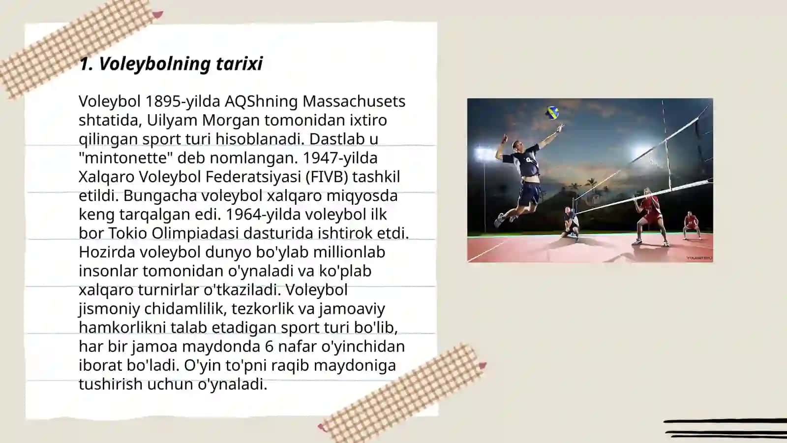 Voleybolning tarixi 3