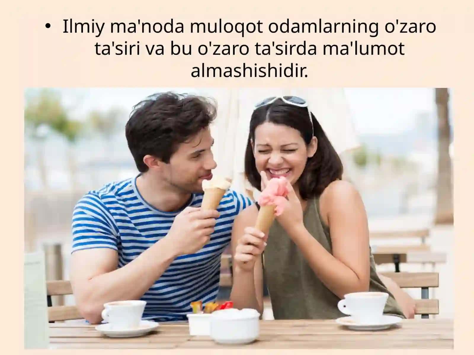 Og'zaki va og'zaki bo'lmagan aloqa vositalari 3