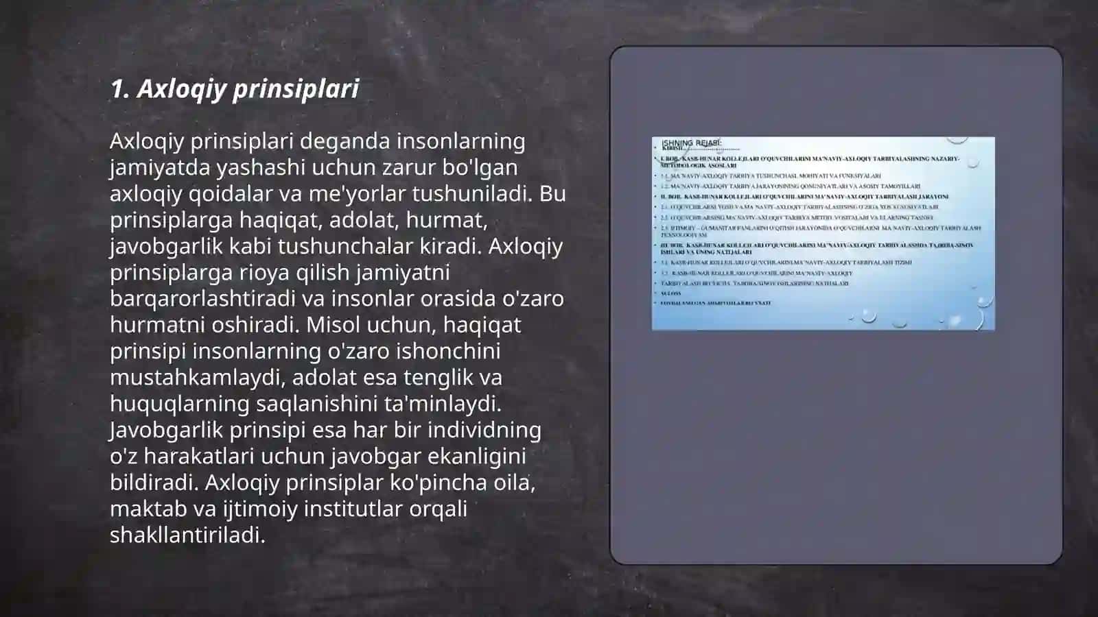 Axloqiy mezoniy tushunchalar 3