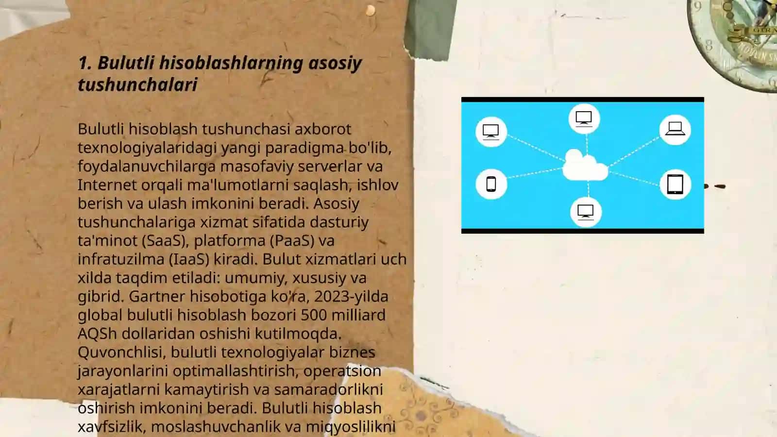 Bulutli hisoblashlar(Cloud computing) va ularning asosiy tushunchalari 3
