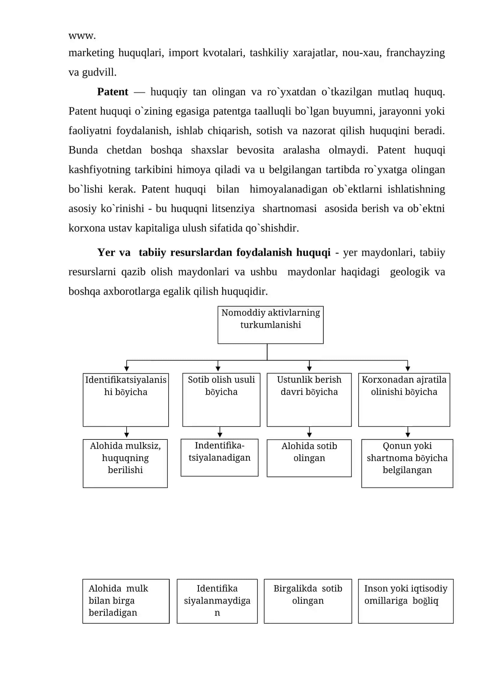 Nomoddiy aktivlarning mohiyati va turlari 3