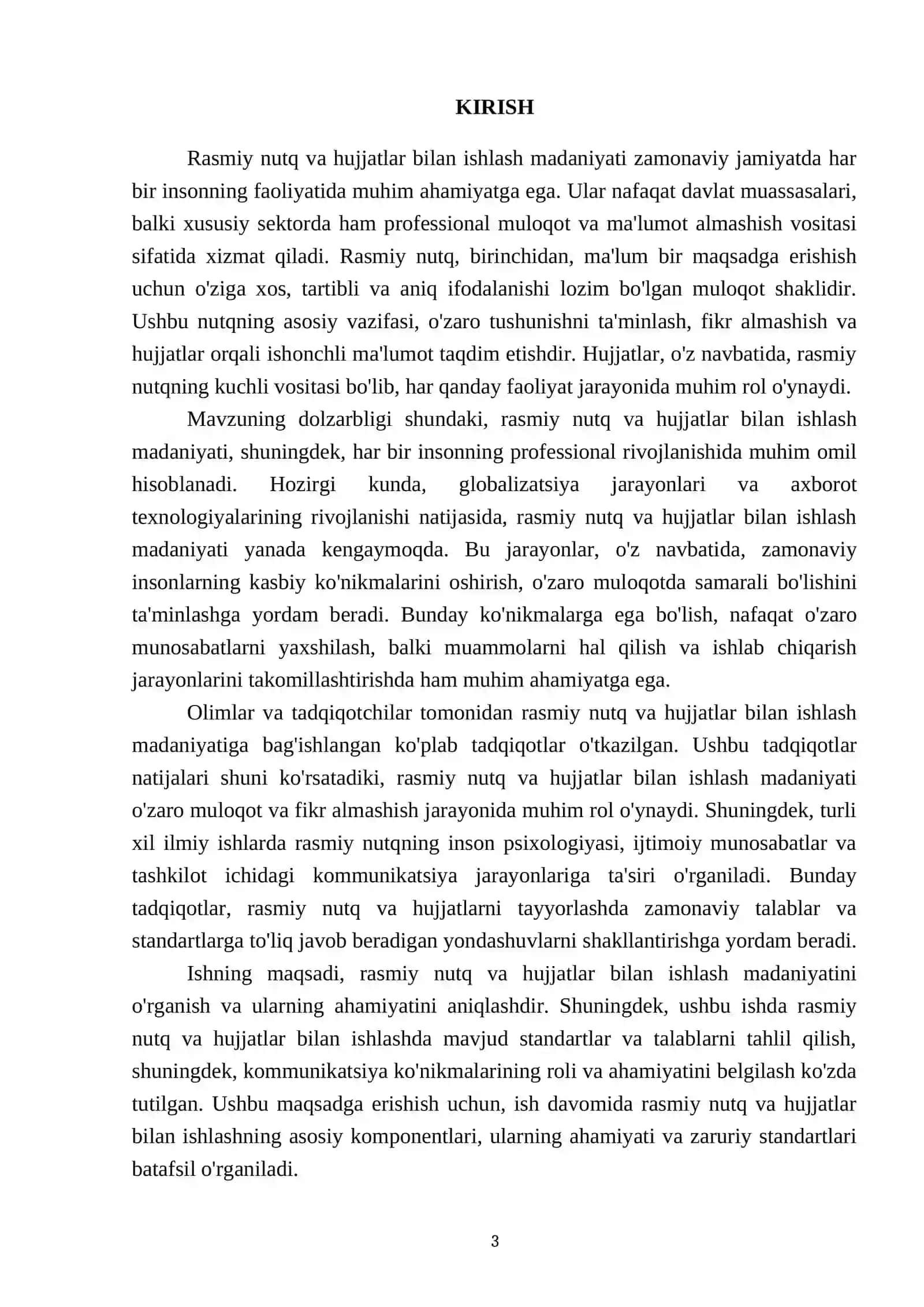 Rasmiy nutq, hujjatlar bilan ishlash madaniyati 3