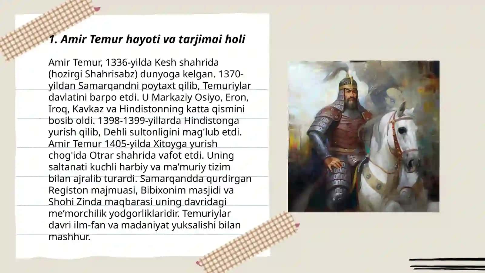 Amir Temur buyuk davlat arbobi 3