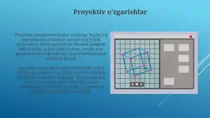 Proyektiv fazo akseomalari 3
