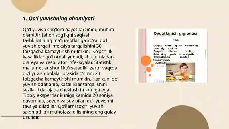 Qoʻl yuvish gigiyenasi 3