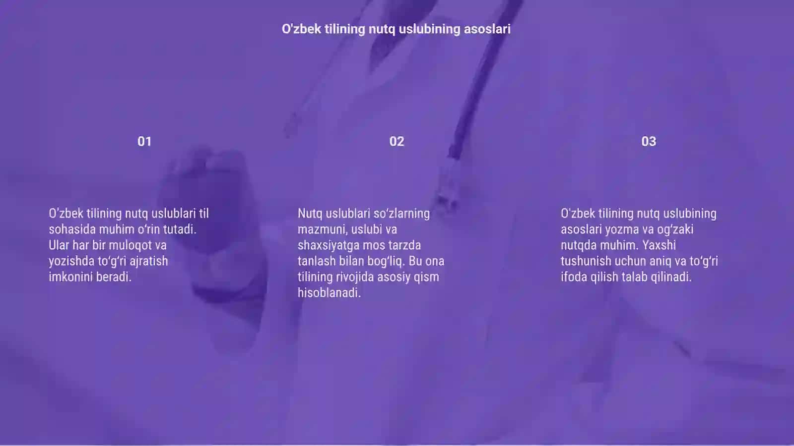 O’zbek tilining nutq uslublari 3