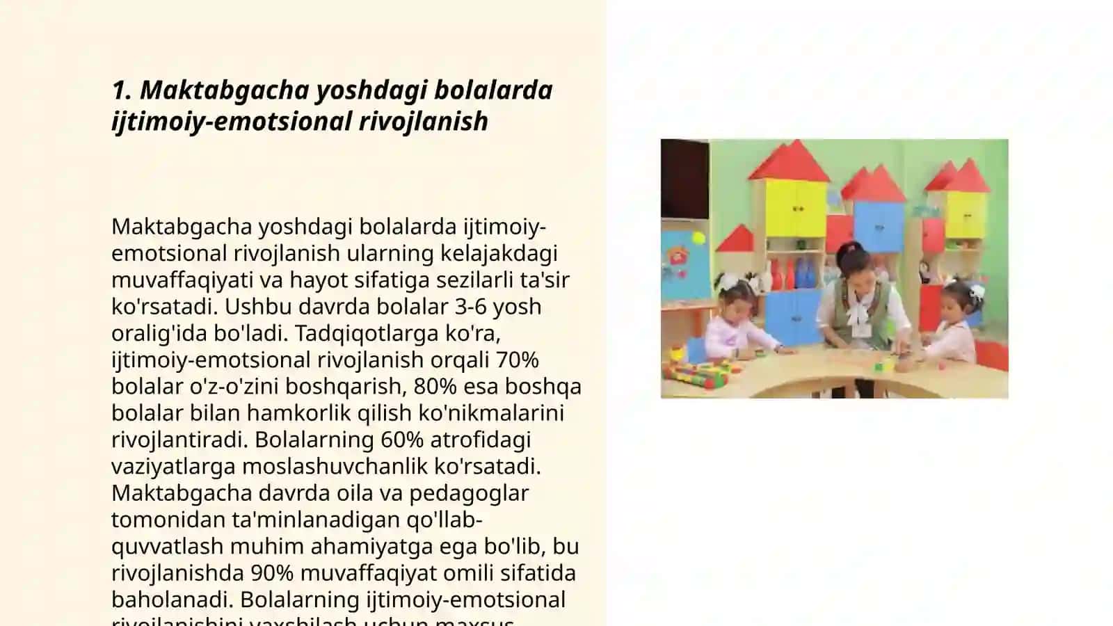 Maktabgacha tarbiya yoshiga doir tadqiqotlar 3