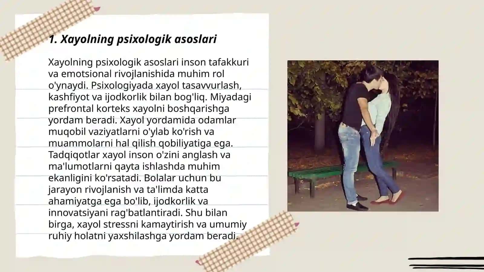 Xayol jarayonlari va xayol turlari 3